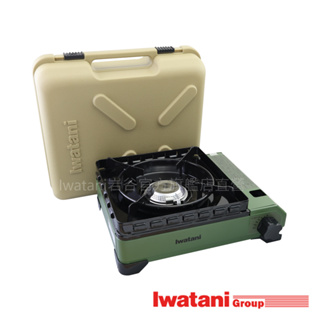 【日本岩谷直營】IWATANI 3.3kw 綠武士卡式爐附外盒 CB-ODX-1-OL 霧面軍綠