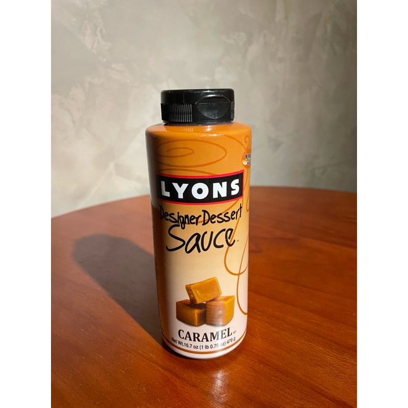 Lyons 經典設計師 焦糖醬 焦糖瑪奇朵 裝飾醬