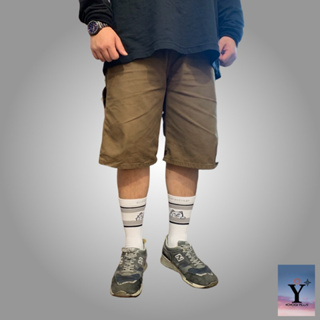 【YOYOGI PLUS】DICKIES TEXAS原裝 DX250 寬鬆帆布工裝口袋短褲 (棕）