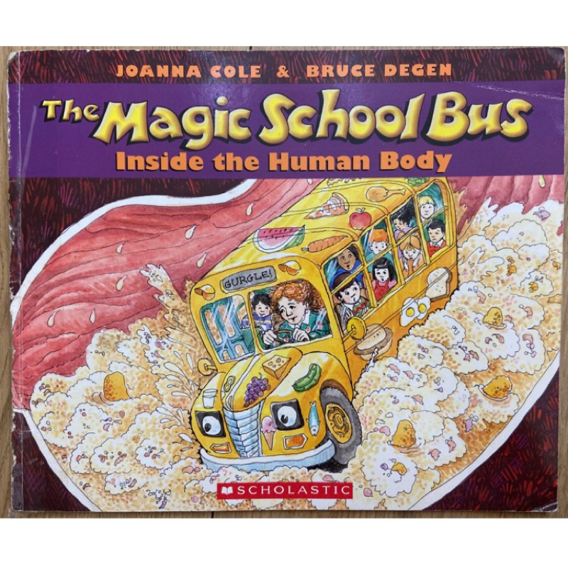 【人體奧秘】魔法校車The Magic School Bus Inside the Human Body 英文繪本 故事