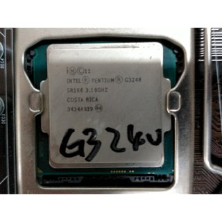 C.1150CPU-Intel Pentium G3240 3M 快取記憶體，3.10 GHz 第4代 直購價90