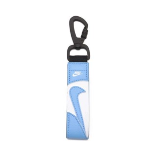 NIKE 小LOGO 鑰匙圈 吊飾 裝飾 鑰匙扣 天藍 HF3613-451 [現貨]