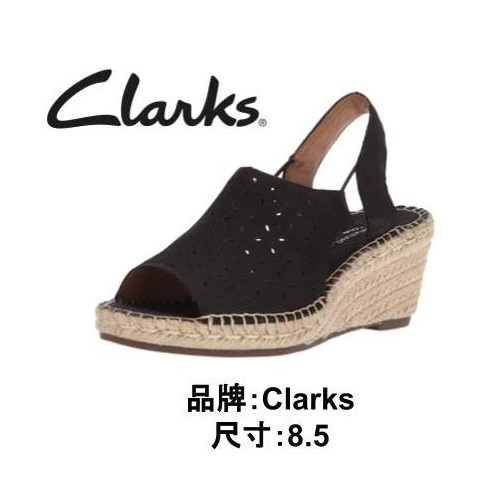【美國正品】現貨 快速出貨 Clarks 女高跟涼鞋 高跟鞋 涼鞋 高跟涼鞋 好穿 舒適 US8.5