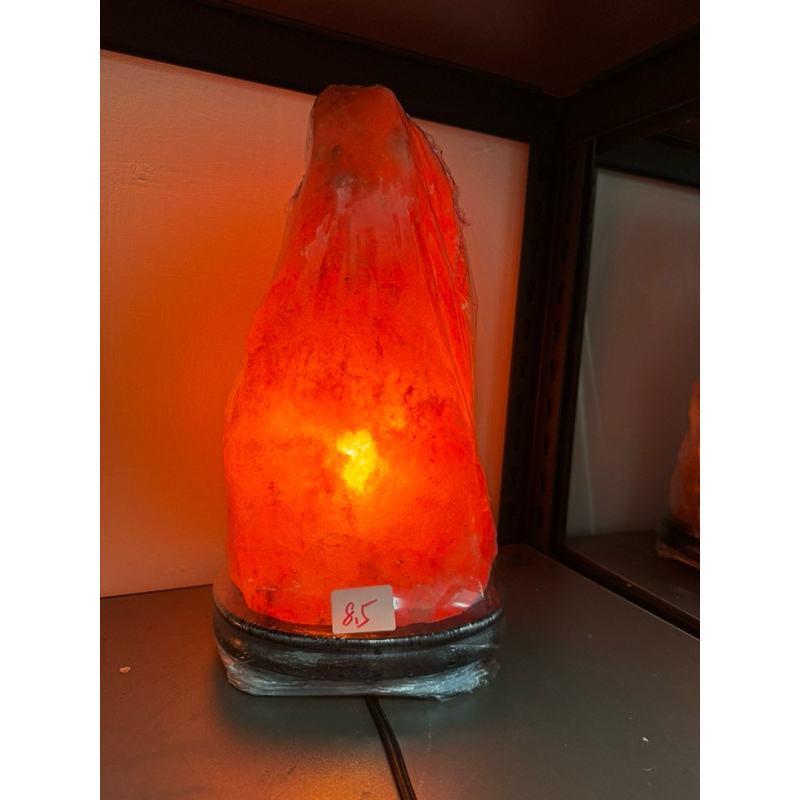 鹽燈 實拍 喜馬拉雅山頂級帝王紅鹽燈 8.5kg 山型 開運燈招財 提升能量 淨化