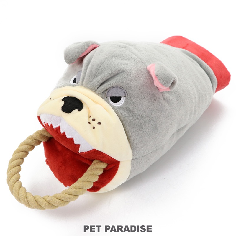 【PET PARADISE】寵物手套型繩結玩具/鬥牛犬 (26cm)｜PP 2024新款 狗狗繩結玩具 寵物玩具