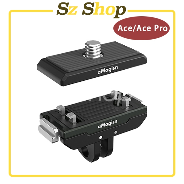 Insta360 磁吸鋁合金快拆 (通用Ace Pro 2/PRO/X5/X4 /X3 /X2 /X)通用1/4螺孔相機