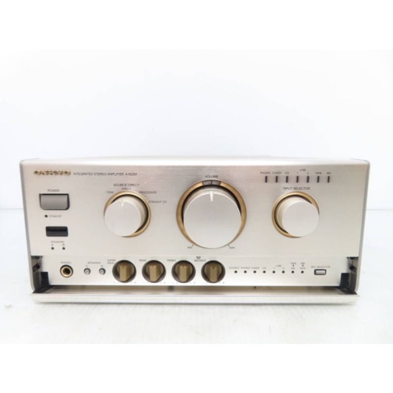 稀有美品 Onkyo A-922m. 90年代純日製小鋼砲綜合擴大機