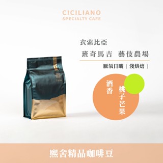 【熙舍咖啡】衣索比亞 班奇馬吉 藝伎農場 厭氧日曬｜淺烘焙 (半磅227±5克/包) 咖啡豆 精品咖啡 手沖咖啡