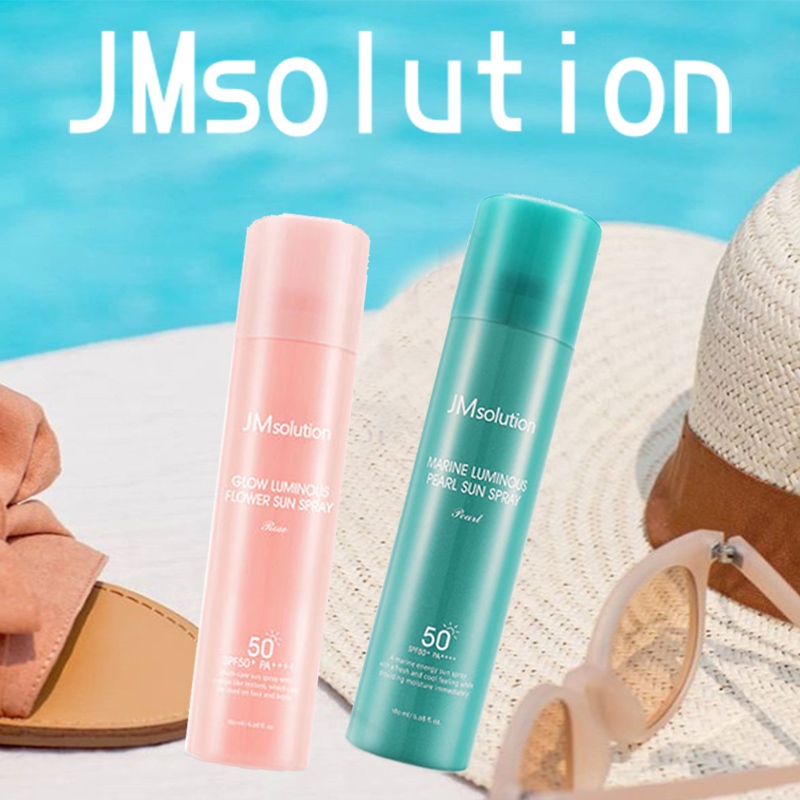 【曖美妝】 韓國 JM solution  玫瑰 / 海洋珍珠 隔離噴霧180ml 兩款任選