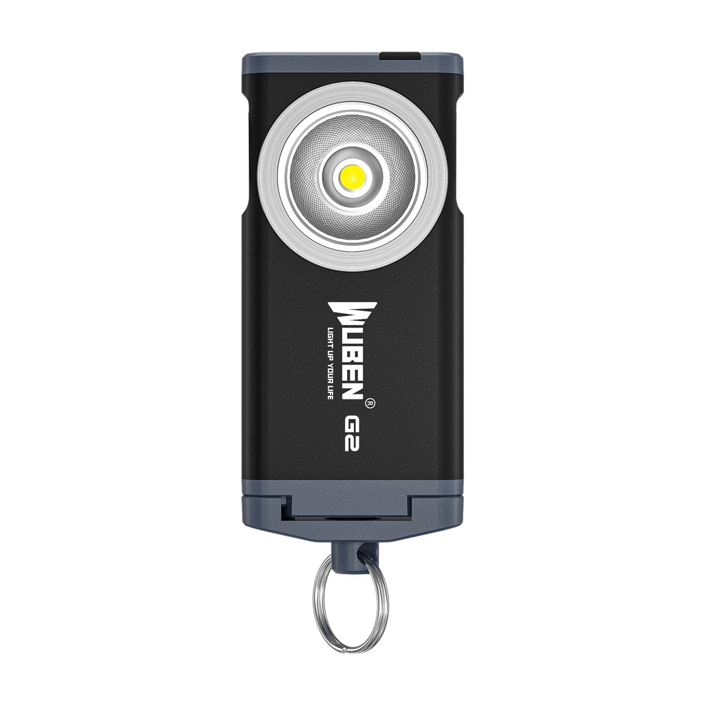 【*電筒倉庫*】WUBEN G2 多功能 EDC 500流明 USB-C充電 磁吸 鑰匙燈 交換禮物