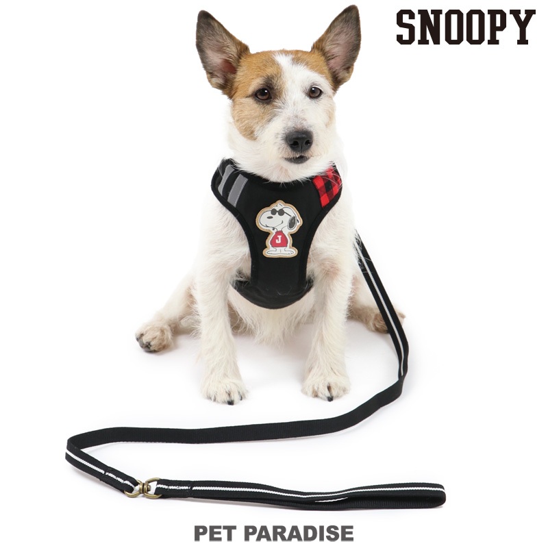 【PET PARADISE】寵物一體成形外出胸背/牽繩不可拆 (SS/S)｜SNOOPY 2021新款 寵物精品