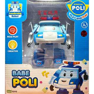 Robo car POLI 波力 - 波力BABE 4吋變形車 波力 羅伊