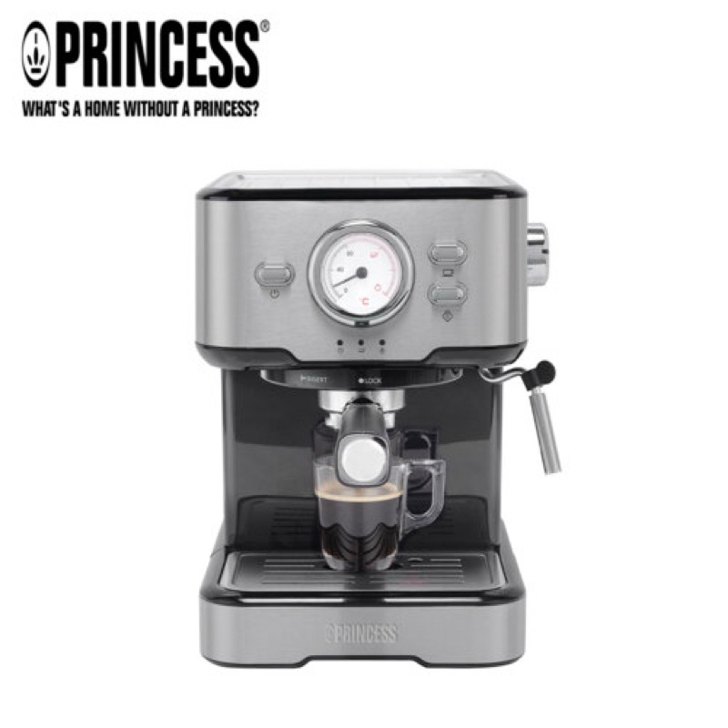 PRINCESS荷蘭公主 不鏽鋼義式濃縮咖啡機 249416