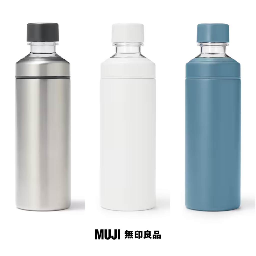 ｜預購｜日本限定 MUJI 無印良品 不銹鋼保冷瓶 碳酸飲料適用