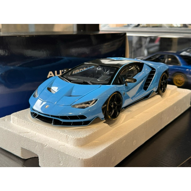 Autoart 1/18 Lamborghini Centenario Blu 絕版