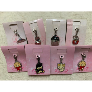 全新 Sanrio 三麗鷗 明星水鑽吊飾 酷企鵝 大寶 Hello Kitty 凱蒂 棉花糖貓 吊墜紀念收藏