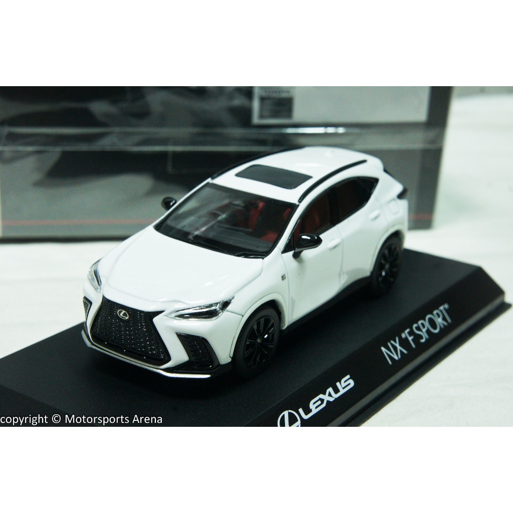 【現貨特價】1:43 Kyosho Lexus NX350 F Sport RHD 2022 白色