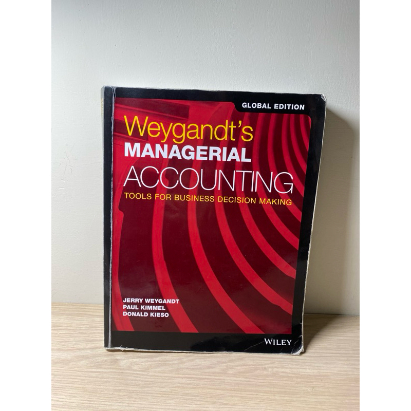 Managerial Accounting(global edition)