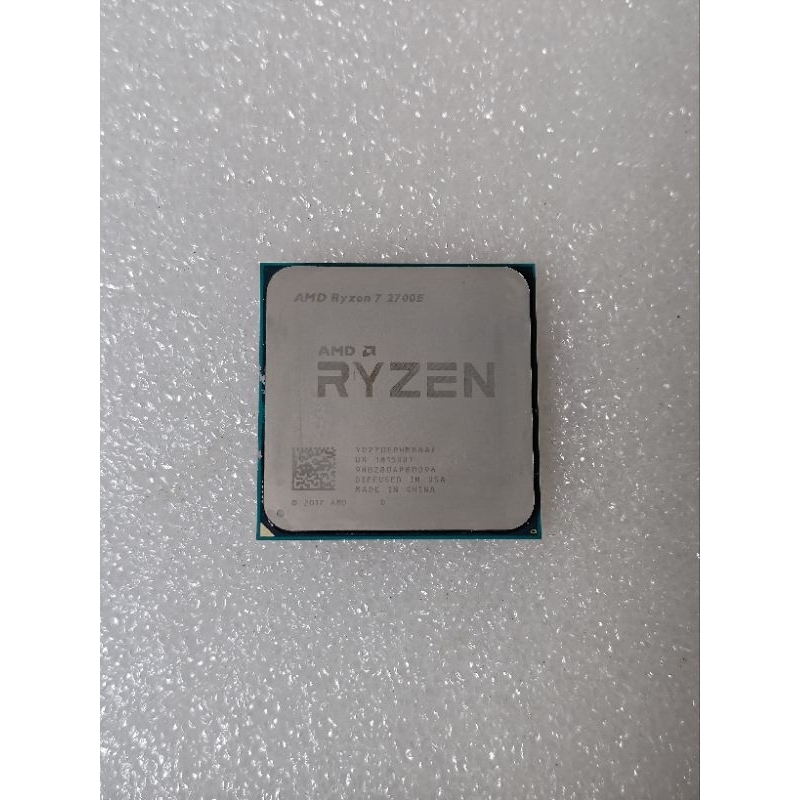 AMD Ryzen 7 2700E 45W 低功耗 AM4 R7 CPU 處理器