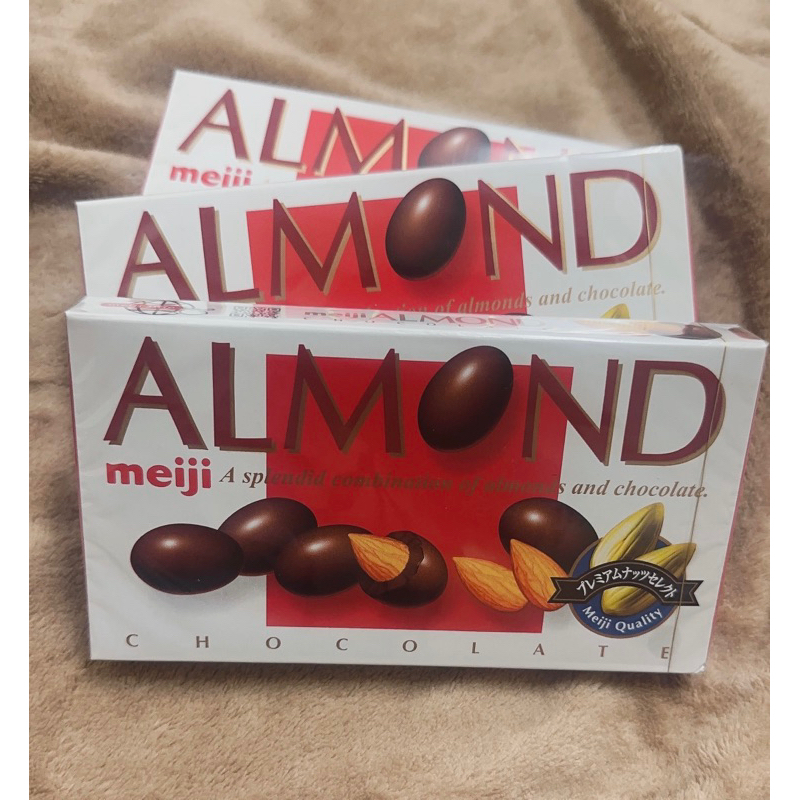 日本購入-明治堅果巧克力ALMOND 巧克力