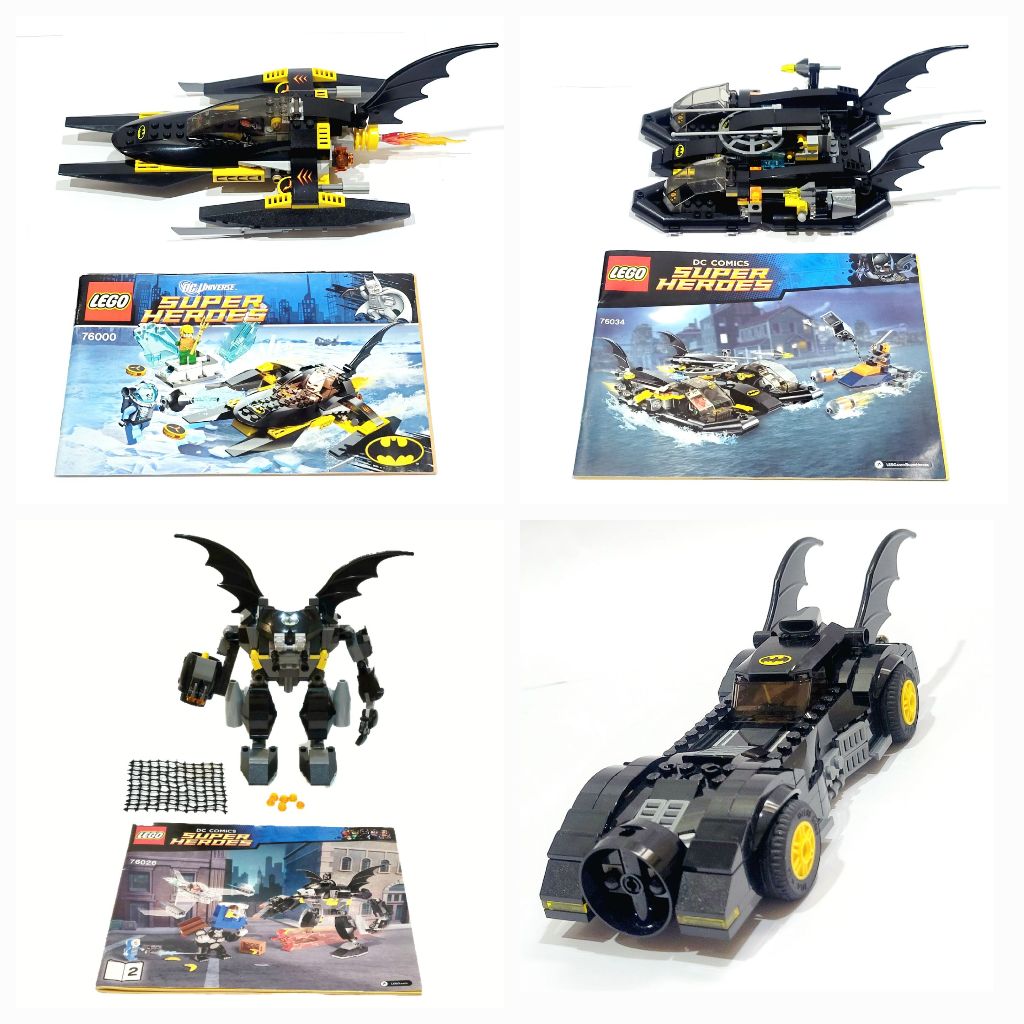 二手 樂高 LEGO 76000 76026 76034 DC 超級英雄 蝙蝠俠 純載具 單售 無人偶