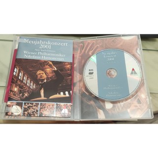 (二手古典DVD)Harnoncourt哈農庫特/2001年維也納新年音樂會Neujahrskonzert(DVD)