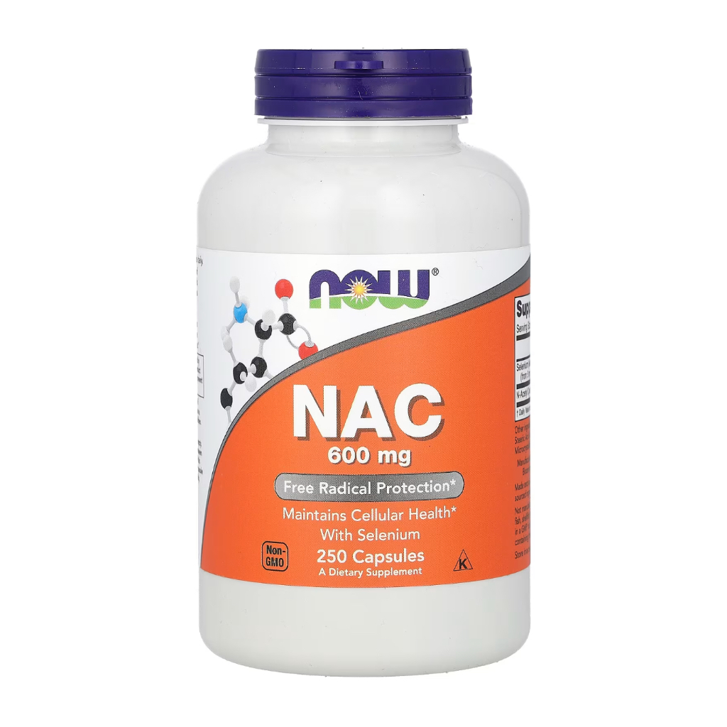 Now NAC 半胱氨酸 N-乙醯半胱氨酸 600mg/250顆 代購