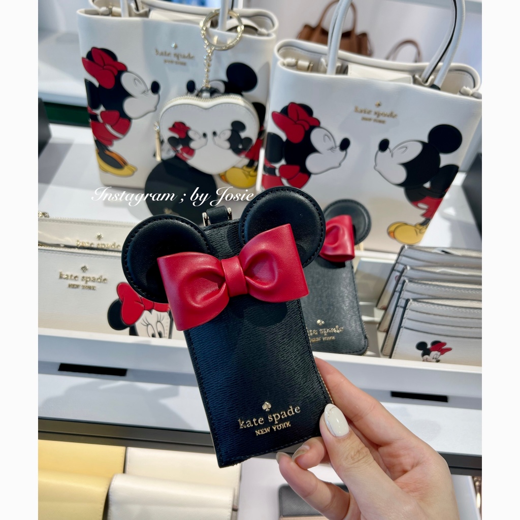 【現貨】美國代購 🇺🇸 Kate Spade KS 迪士尼 Disney 米妮 Minnie 證件套 識別證 零錢包