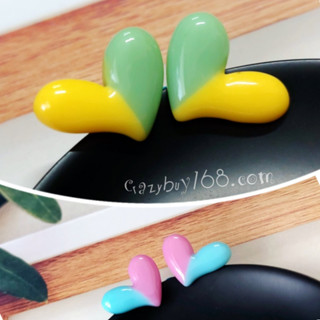 【瘋愛買Crazy Buy】在臺現貨不用等！『心動』耳環 送透明飾品密封夾鏈袋