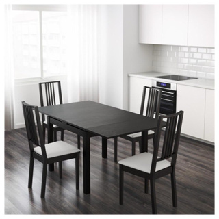 絕版品/北歐IKEA經典宜家BJURSTA延伸桌實木餐桌工作桌