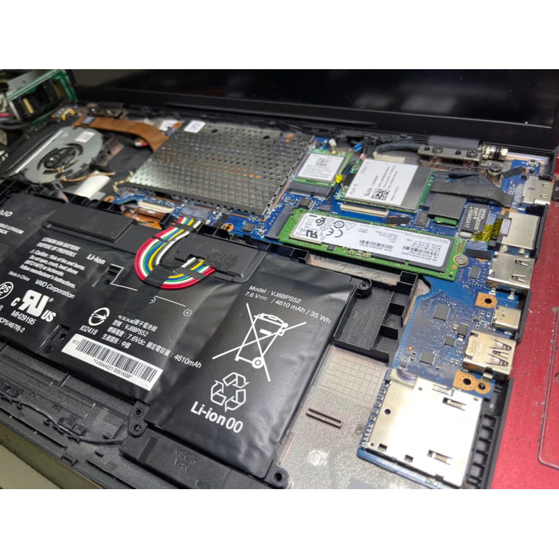 Sony Vaio 全系列 VJS142 自動 斷電 當機 不開機維修 「 另有 風扇更換 電池 鍵盤 」