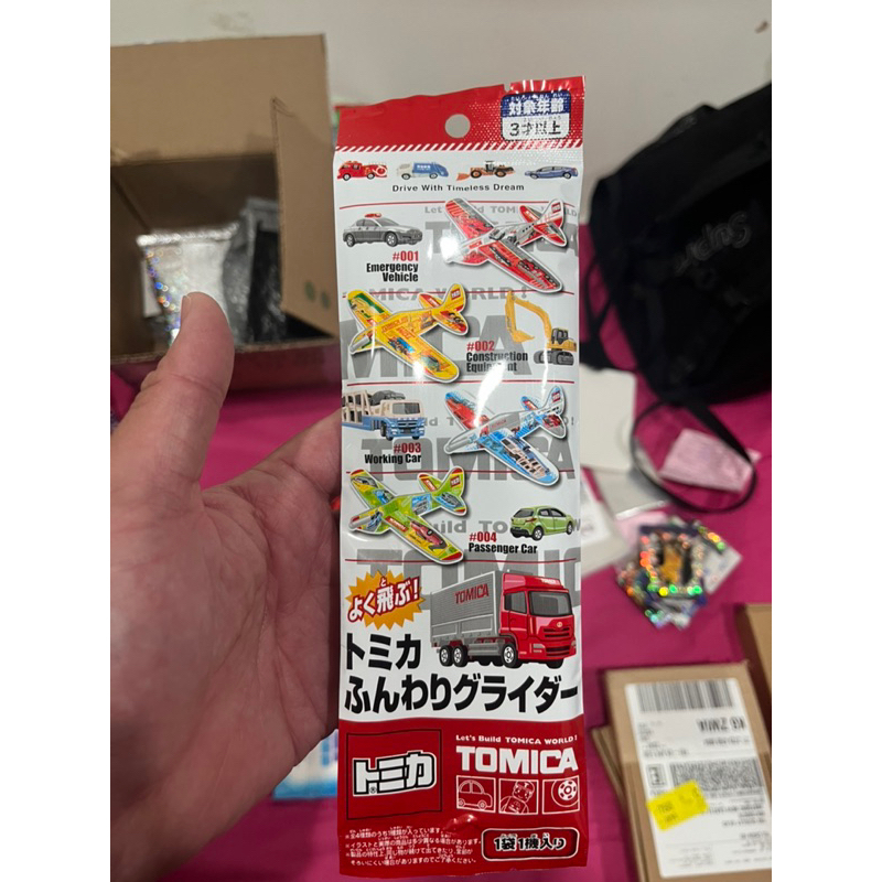 Tomica 小飛機 一包一台 共有四種樣式