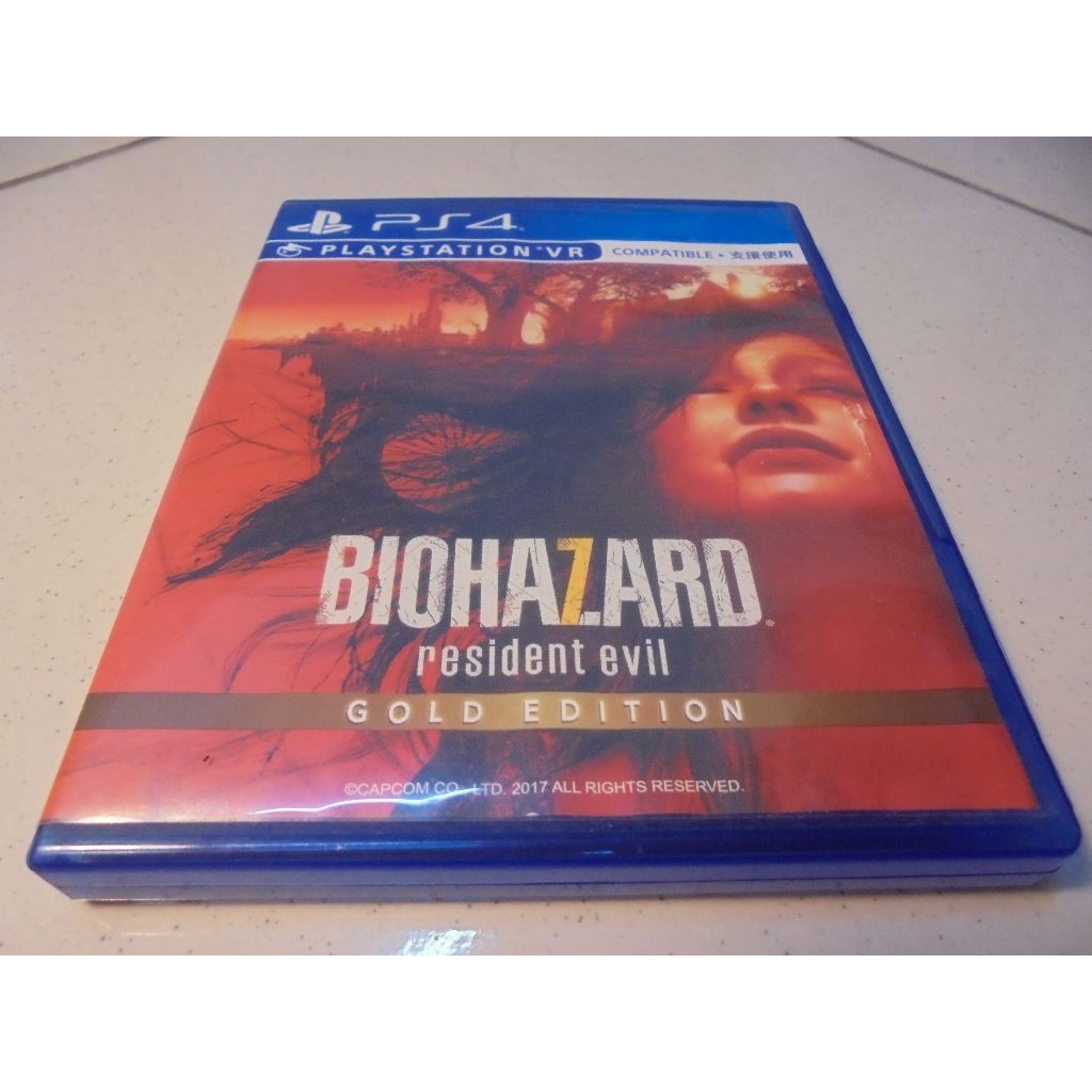 PS4 惡靈古堡7黃金版/生化危機7黃金版 Biohazard 中文版 直購價1000元 桃園《蝦米小鋪》