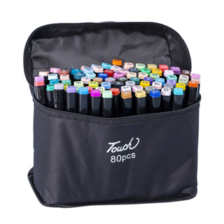 台灣現貨 提袋標準款48色 80色 雙頭麥克筆 麥克筆 馬克筆 麥克筆 彩色筆 畫筆 繪畫 製圖 提袋