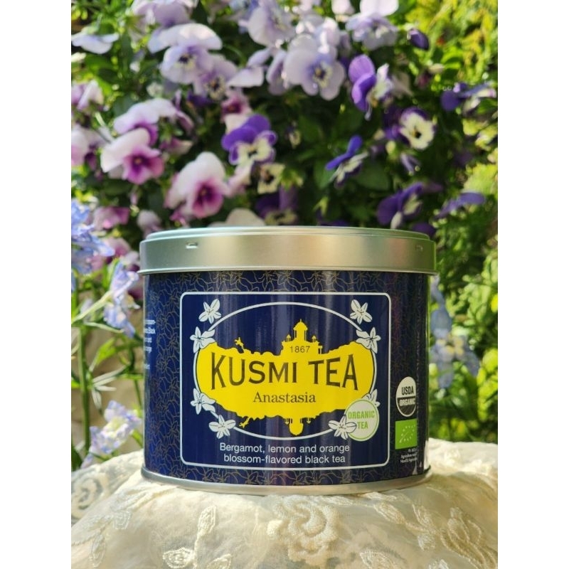 KUSMI TEA 安娜塔西亞 有機伯爵茶 Anastasia EARL GREY BLACK TEA