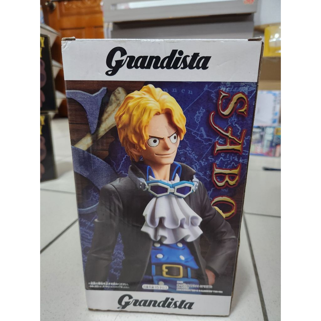 台灣 現貨 日本 金證 BANPRESTO 航海王 Grandista 薩波 海賊王 貴族 革命軍 火焰果實