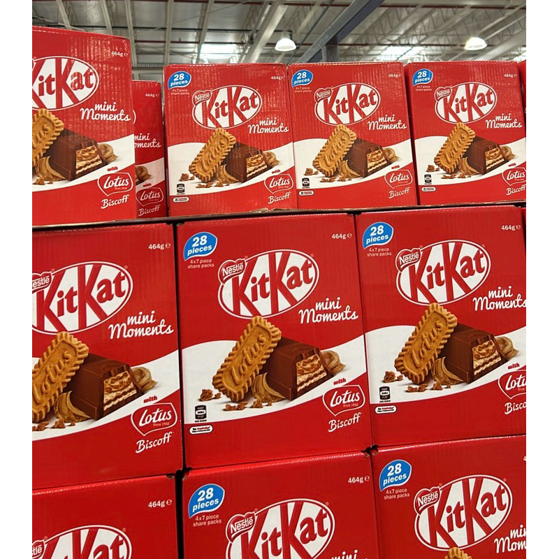 澳洲代購🦘Costco 好市多KitKat mini Biscoff 比士吉 蝴蝶餅巧克力