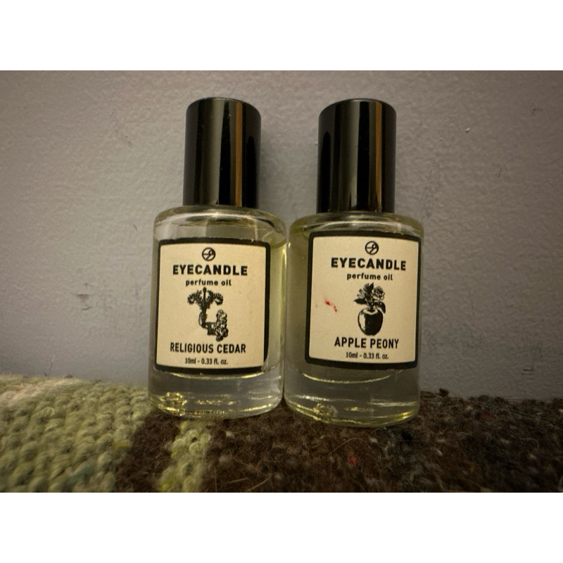 eyecandle滾珠香水瓶 10ml apple peony/ religious cedar