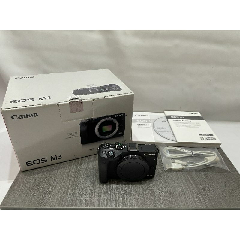 Canon EOS M3 佳能 黑色 微型單眼相機 1496 [ 二手近全新]