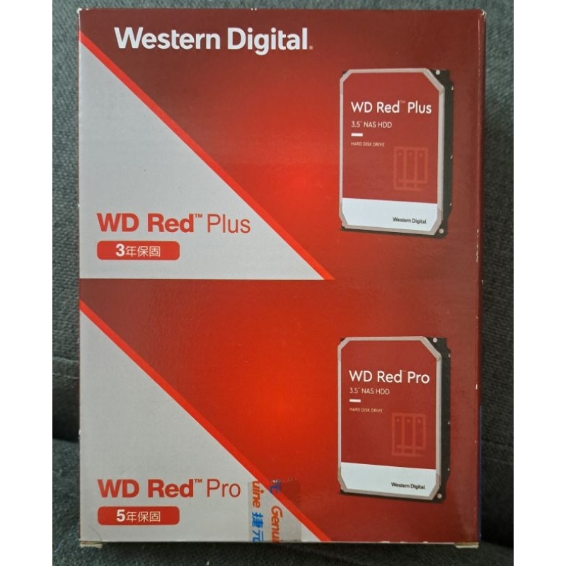 [全新未拆封] WD Red 3TB 3.5吋 SATAIII 硬碟(WD30EFZX) NAS專用