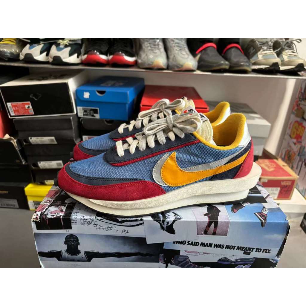 《二手寄賣》Sacai x Nike 紅藍 US11 有原盒 穿幾次