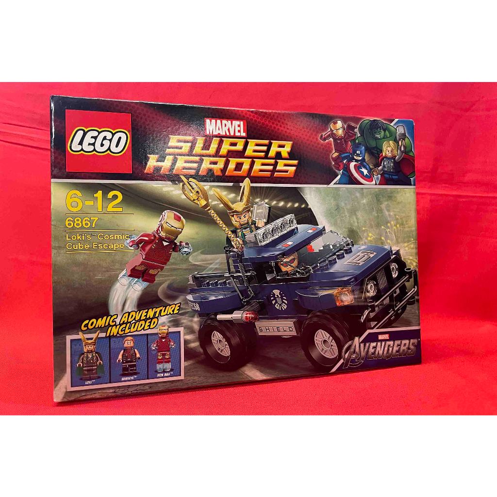 D-7 櫃 ： LEGO 6867 AVENGERS 樂高 宇宙魔方逃脫 復仇者聯盟 SUPER HERO列　天貴