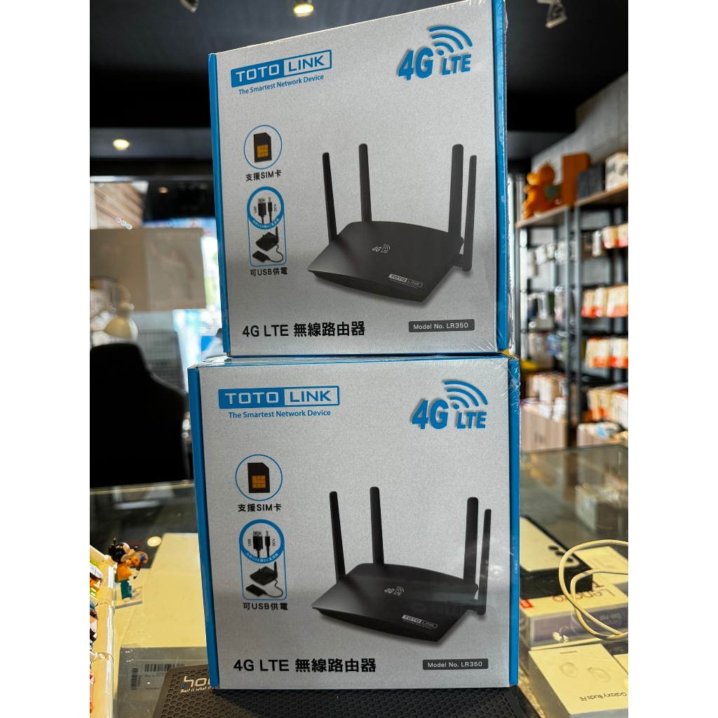 [龍龍3C] TOTOLINK 4G LTE 行動 有線 無線 路由器 分享器 WiFi LR350 USB供電 SIM