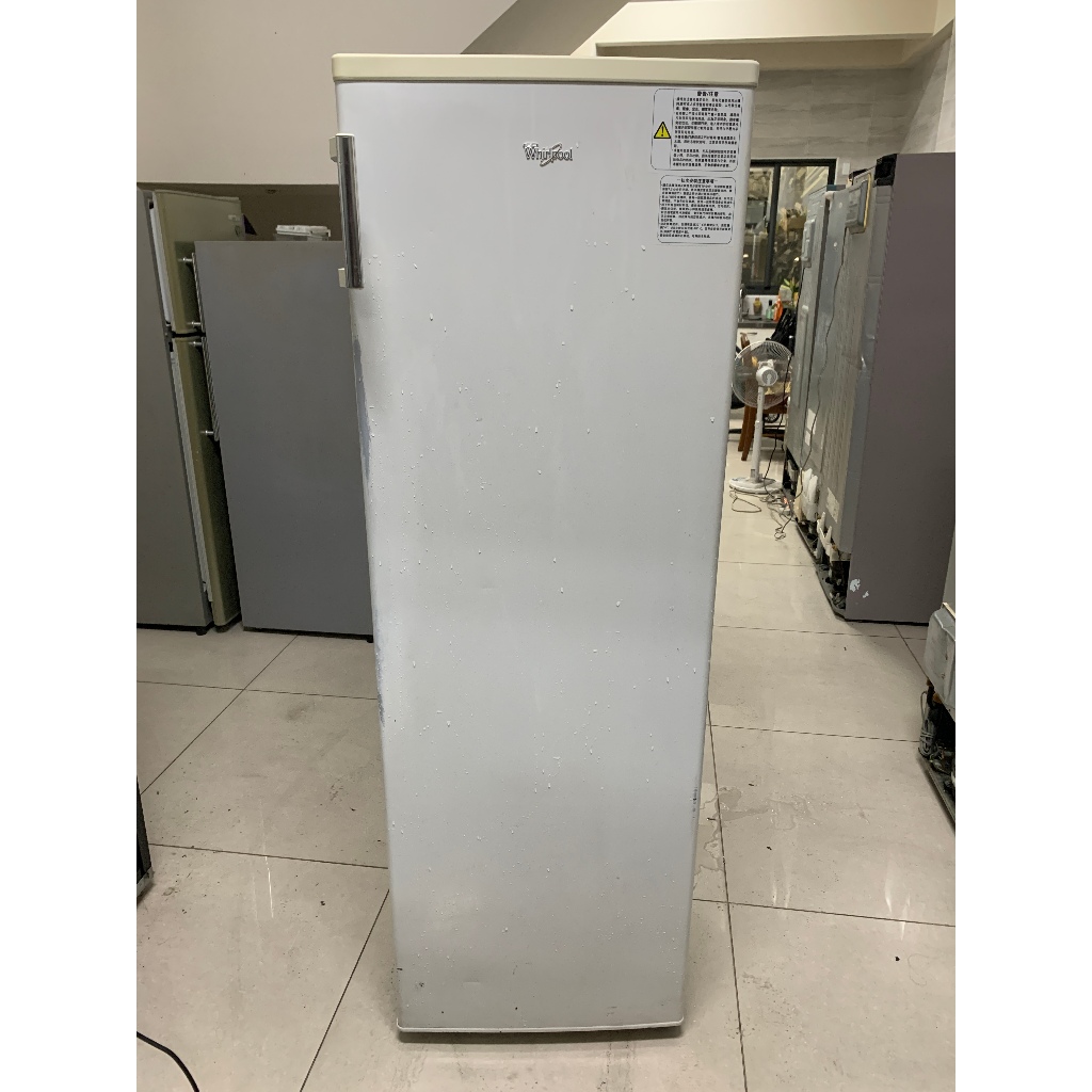 [中古] 惠而浦193 L (自動除霜功能) 單門直立式冷凍櫃 營業用冷凍櫃 冰母乳 台中大里二手冰箱 台中大里中古冰箱