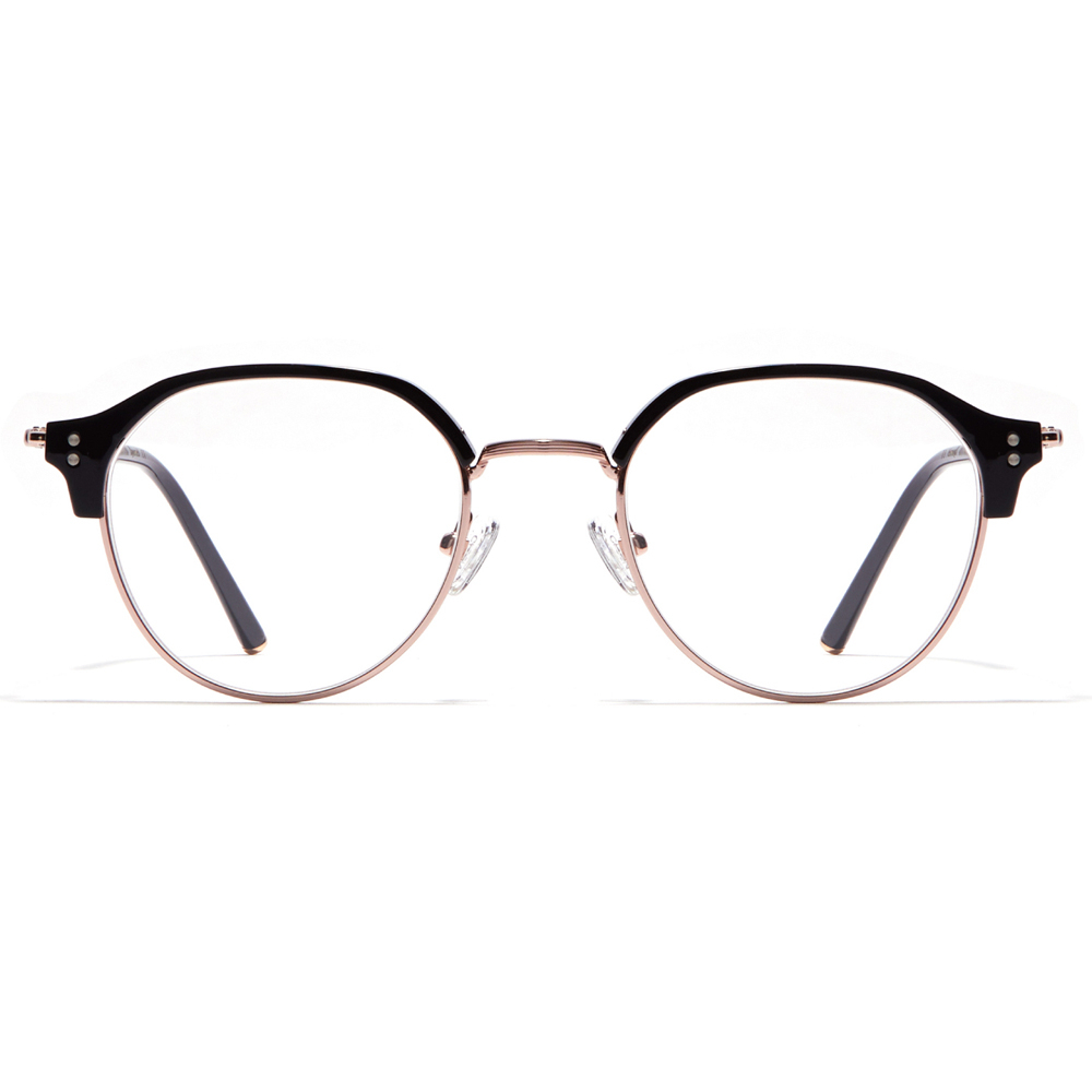 CARIN 光學眼鏡 ALEX P+ C1 率性眉框 - 金橘眼鏡