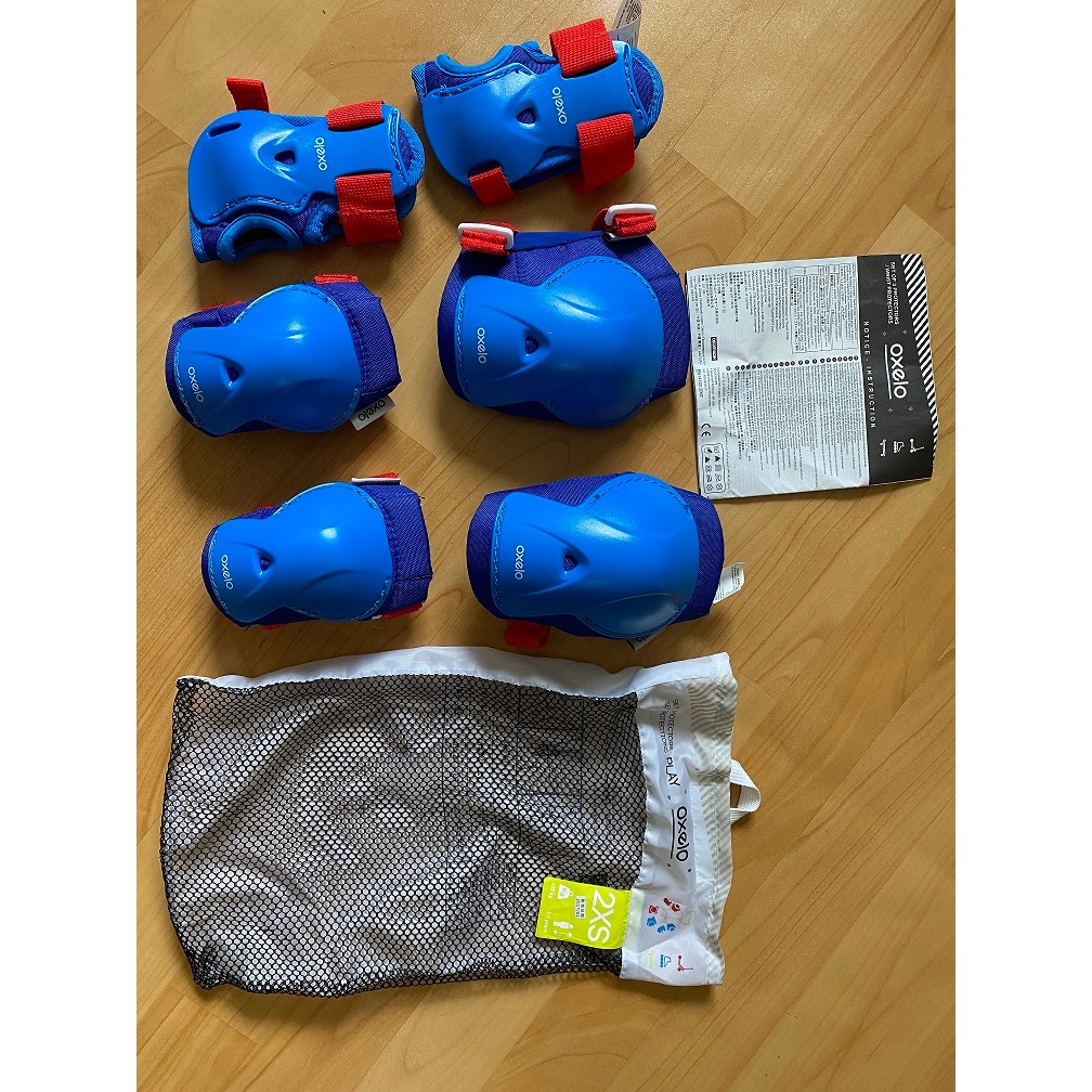 台灣迪卡儂-兒童安全護具3件組 (護膝+護肘+護腕)