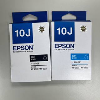 聊聊更便宜 EPSON T10J 10J 黑色 藍色 適用 XP-2200 WF-2930