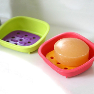 台灣現貨 日本製造《八幡化成》濾水肥皂盒(白) | 肥皂架 香皂碟 皂盒