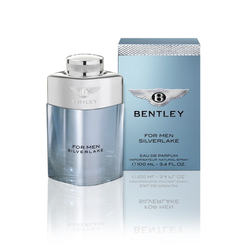 Bentley 賓利 for men Silver Lake EdP 銀月之湖 （100ml淡香精+賓利香水分裝瓶）