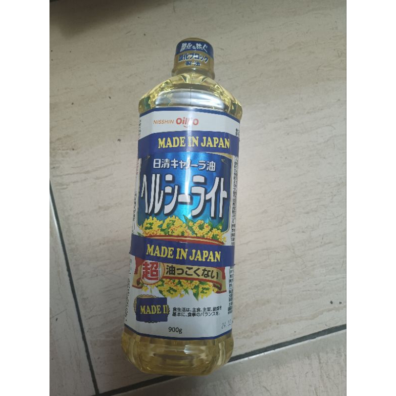 日本 日清 低膽固醇 芥花油 芥菜籽油 900ml 菜籽油
